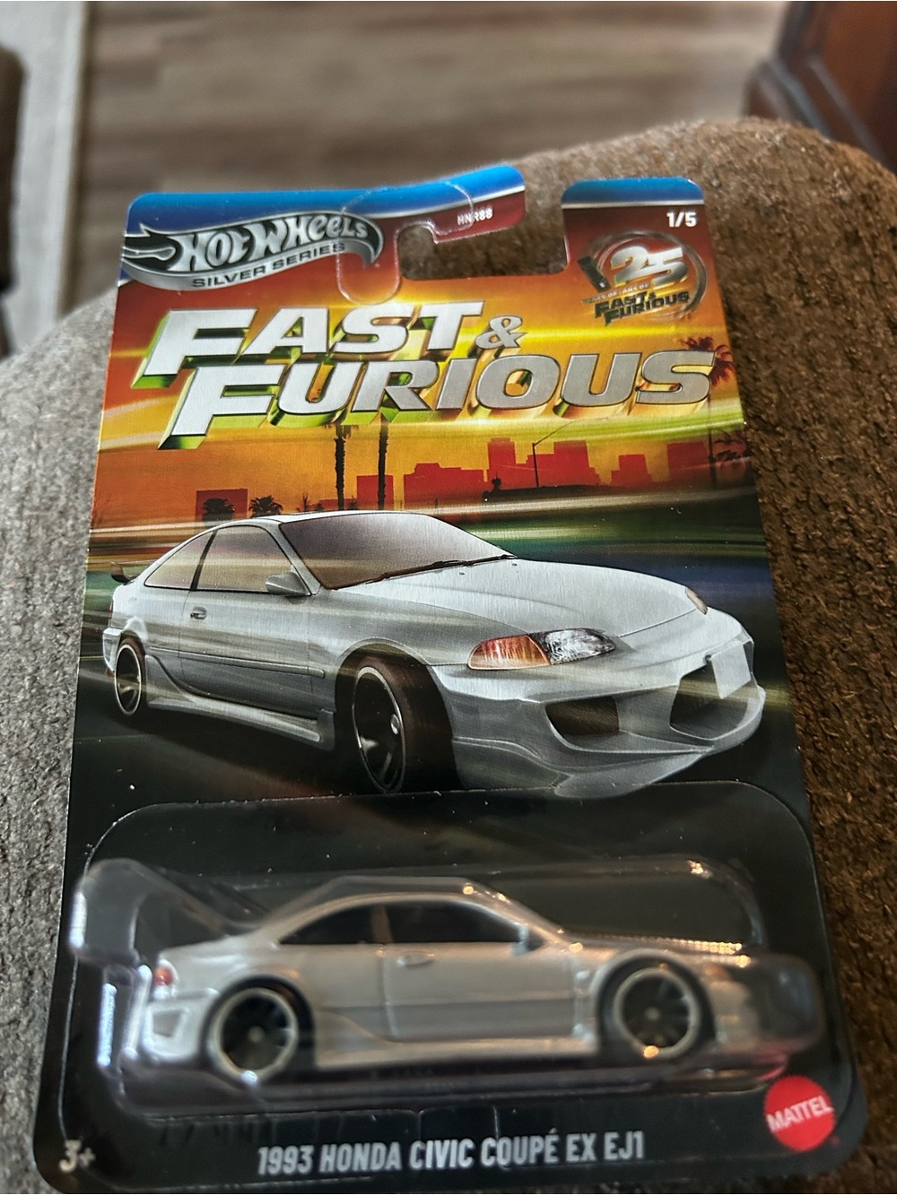 Hot Wheels Fast and Furious set of 5